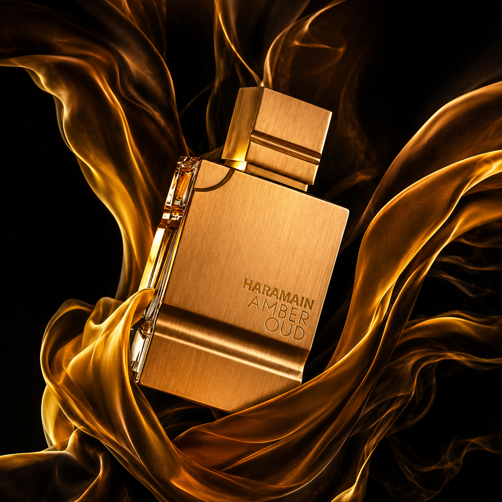 Perfumes Amber Oud Al Haramain (Estuche)